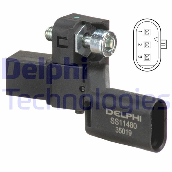 VW Golf 7 Audi A3 Seat Leon Passat Tiguan Caddy Krank Devir Sensörü DELPHI