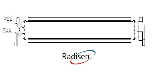 Volkswagen Golf VII Su Radyatörü RADISEN