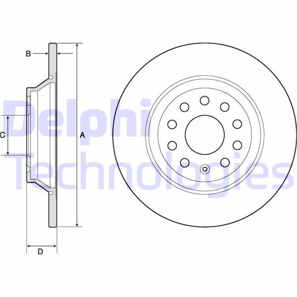VW Golf 7 Arteon Passat B8 Tiguan Skoda Kodiaq Superb III Seat Tarraco Audi... DELPHI