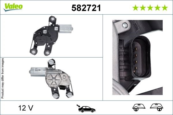 Volkswagen Golf 8 Arka Silecek Motoru VALEO