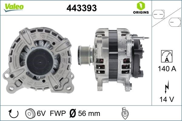 VW Group Alternatör VALEO