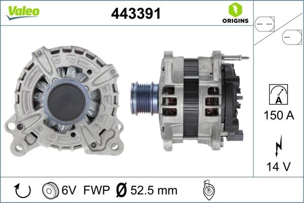VW Group Alternatör VALEO
