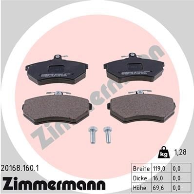 Golf II III Polo Classic 95> Passat Cordoba Caddy 95/1.04 Ibiza Toledo Vento... ZIMMERMANN
