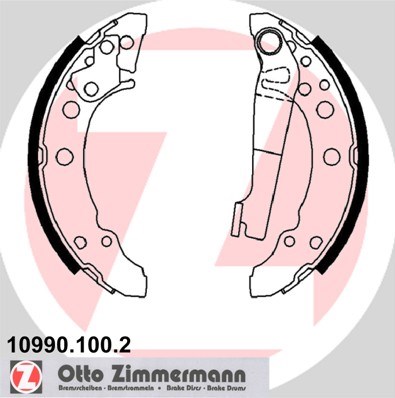 Volkswagen Golf Jetta Passat Polo Seat Ibiza Toledo Arka Pabuç Balata ZIMMERMANN