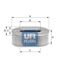 Ford Granada Hava Filtresi UFI