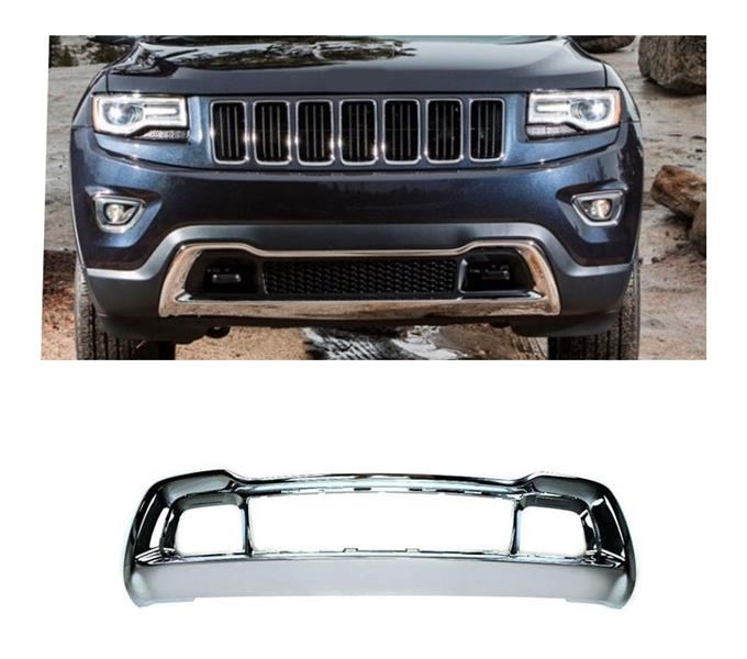 Jeep Grand Cherokee Ön Tampon Alt Krom Çerçeve DOGAN-