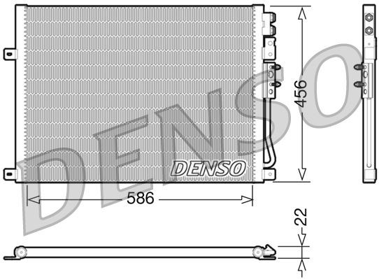 Jeep Grand Cherokee Klima Radyatörü Kondanser 3.0 CRD DENSO