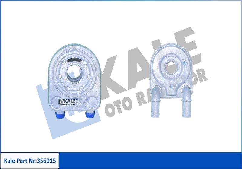 Renault Grand Scenic 3 Megane CC Megane 3 Scenic 3 Yağ Soğutucu Salyangoz Tipi KALE-RADYATOR
