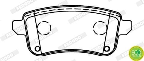 Renault Grand Scenic III Scenic III Scenic IV Talisman Megane IV Arka Disk... FERODO