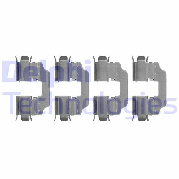 Renault Grand Scenic / Megane / Scenic Arka Fren Balata Montaj Takımı DELPHI