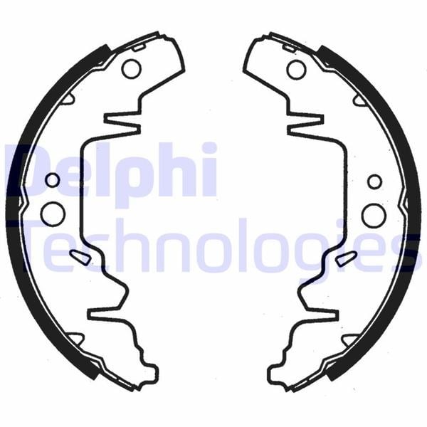 Chrysler Grand Voyager Voyager Dodge Caravan Kia Carnival Sedona Arka Fren... DELPHI