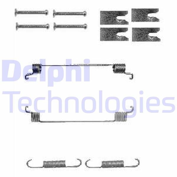 Fiat Grande Punto Idea Lancia Musa Opel Corsa Corsa Van Arka Fren Pabuç... DELPHI