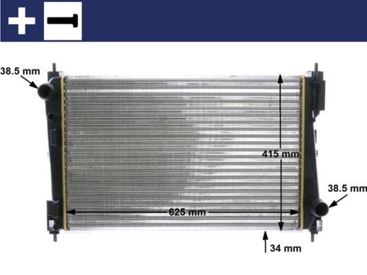 Fiat Grande Punto Motor Su Radyatörü MAHLE