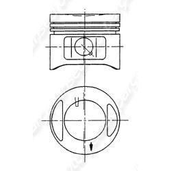 Fiat Grande Punto Piston Segman 1.2 0.40 YENMAK