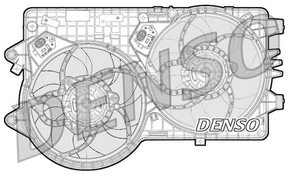 Fiat Grande Punto Radyatör Fanı DENSO