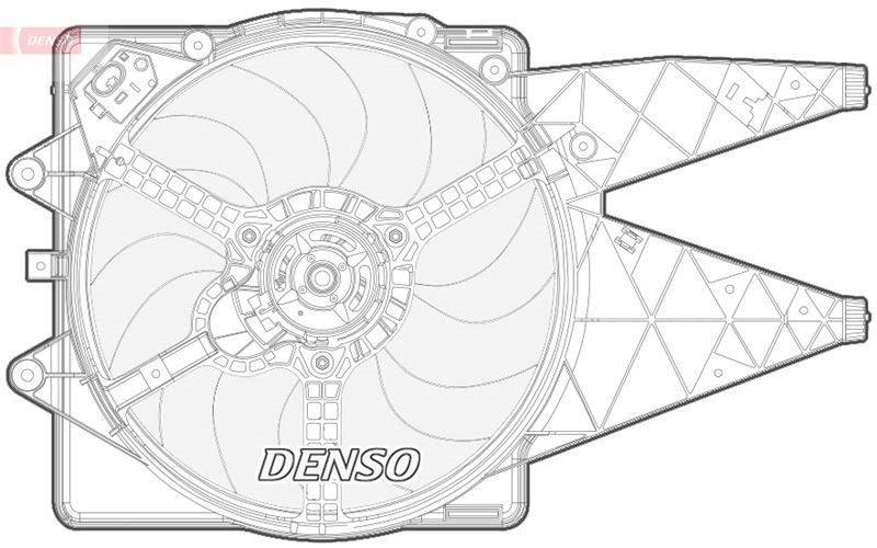 Fiat Grande Punto Fan Motoru DENSO