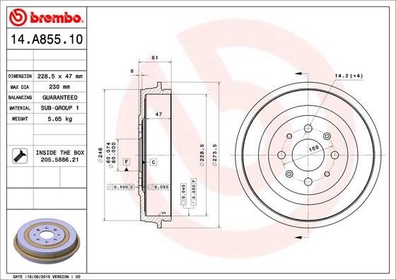Fiat Grande Punto Fren Kampanası BREMBO