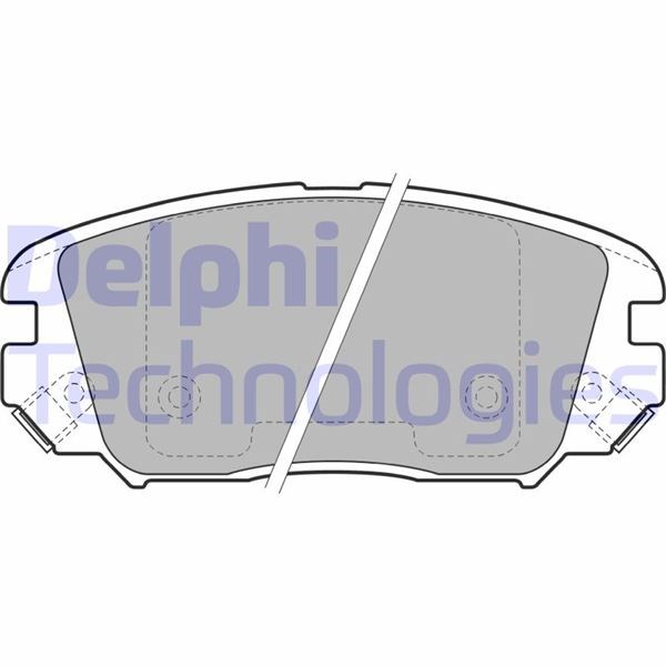 Hyundai Grandeur Ön Fren Balatası DELPHI