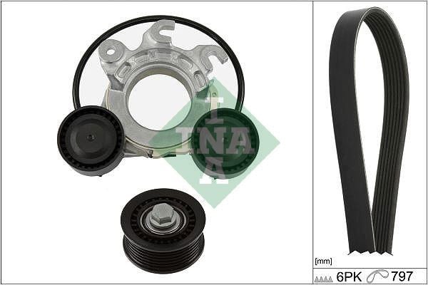 Opel Grandland Alternatör Gergi Kiti 1.6 Hybrid INA