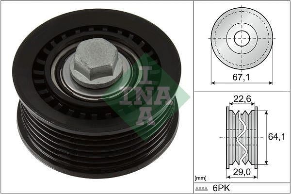 Opel Grandland Avara Gergi Rulmanı 1.6 THP INA