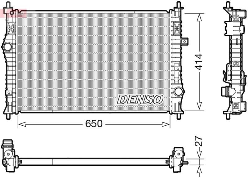 Opel Grandland Vivaro C Zafira Life Peugeot 3008 308 5008 508 Expert IV... DENSO