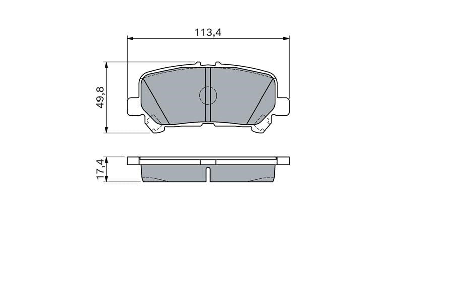Toyota Granvia Fren Balatası BOSCH