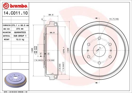 Toyota Granvia Fren Kampanası BREMBO