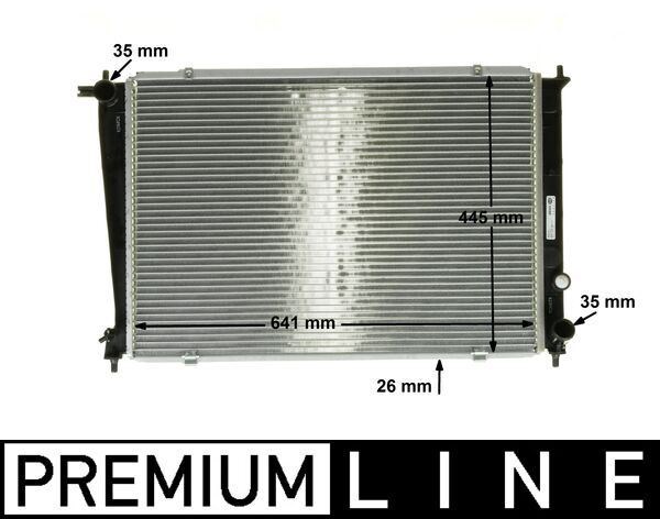 Hyundai H-1 Motor Su Radyatörü MAHLE
