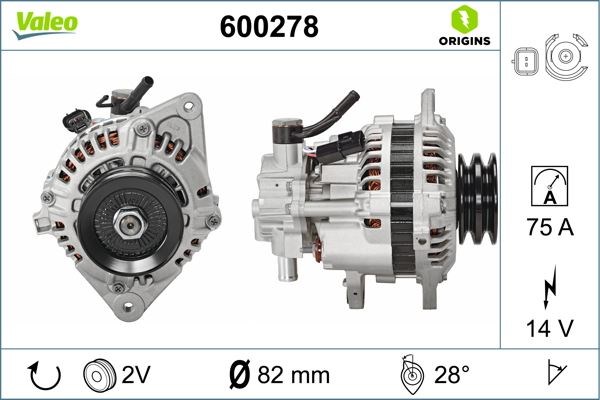 Hyundai H100 Alternatör VALEO