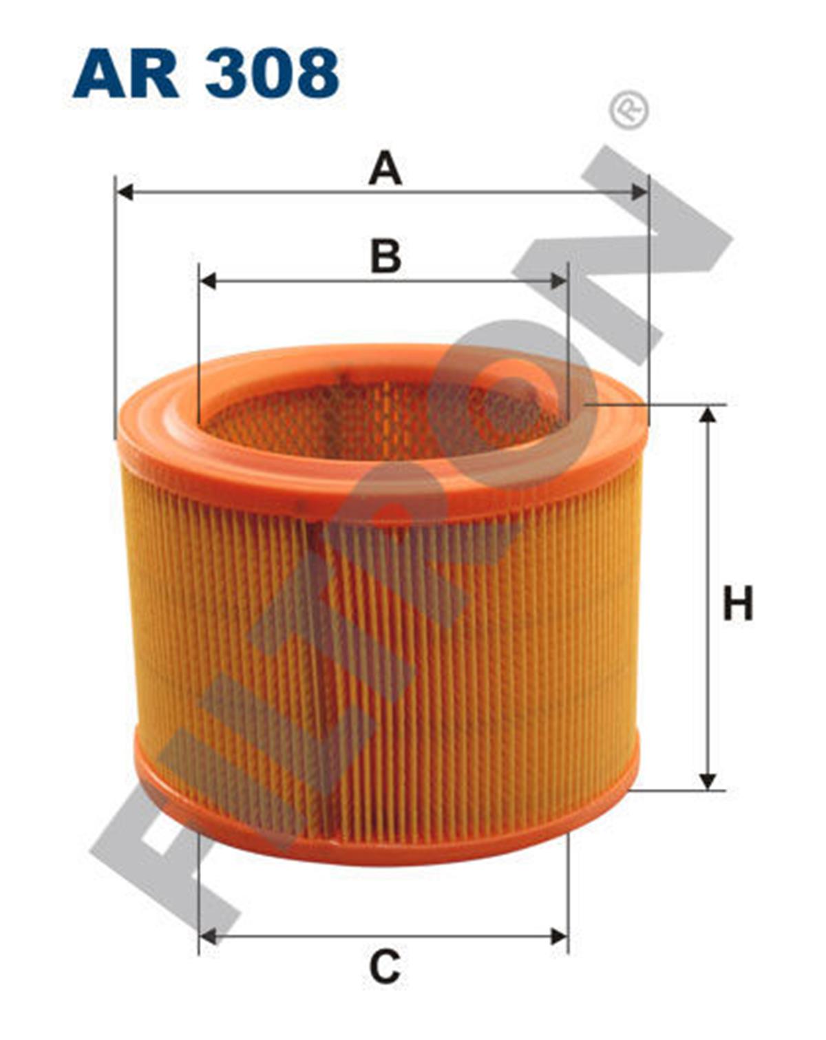 Hava Filtresi Berlingo 96 P306 98-01 Partner 96 Xsara 97-00 1.8D-1.9D