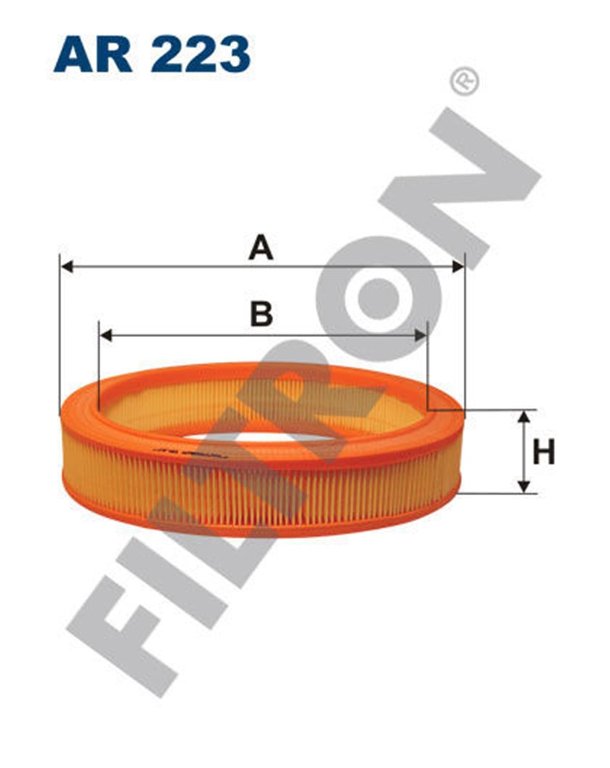 Hava Filtresi Ford P-Serie Pickup P 100 2.0 78Hp 01/88-