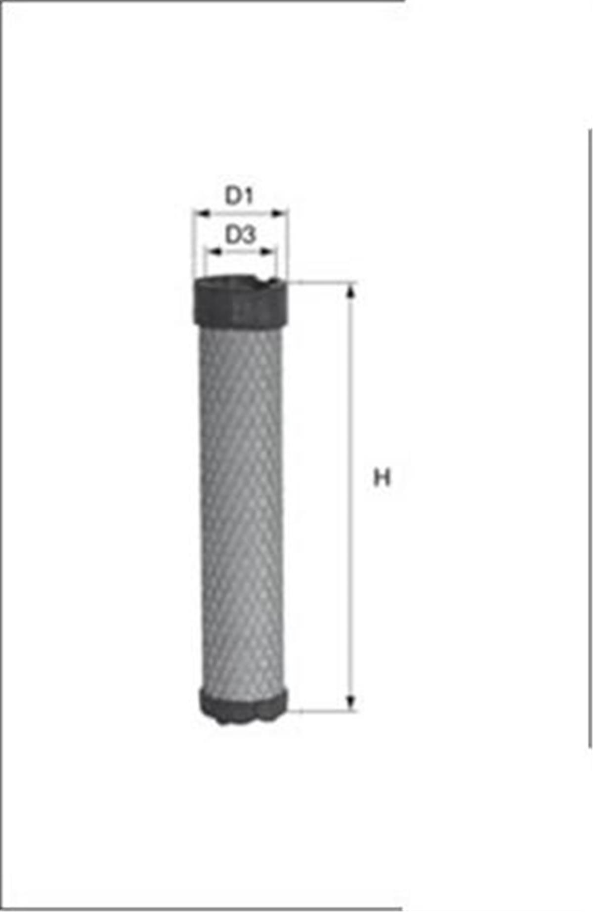 Hava Filtresi Yeni Model Fatih Pro Hava Filtresi İç Hp 2559 Radyal Cf 15116-0