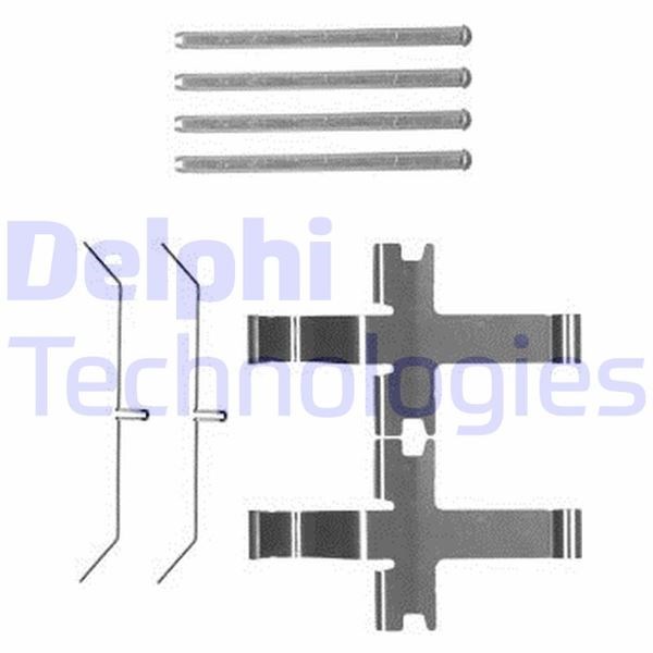 Toyota Hi-Lux / Land Cruiser Ön Fren Balata Montaj Takımı DELPHI
