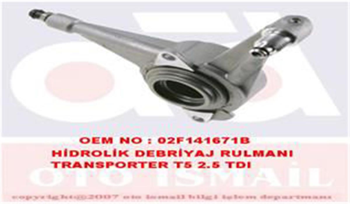 Hidrolik Debriyaj Rulmanı Transporter T4 2.5Tdı Acv-Axl-Ajt-Ayy