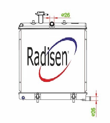 Daihatsu Hijet Radyatör AT RADISEN
