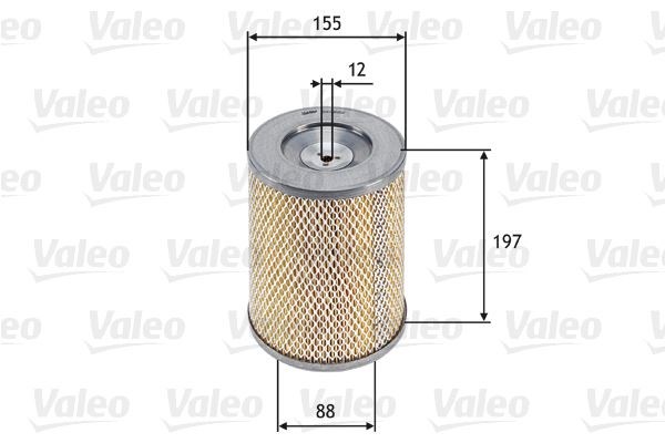 Toyota Hilux Hava Filtresi VALEO