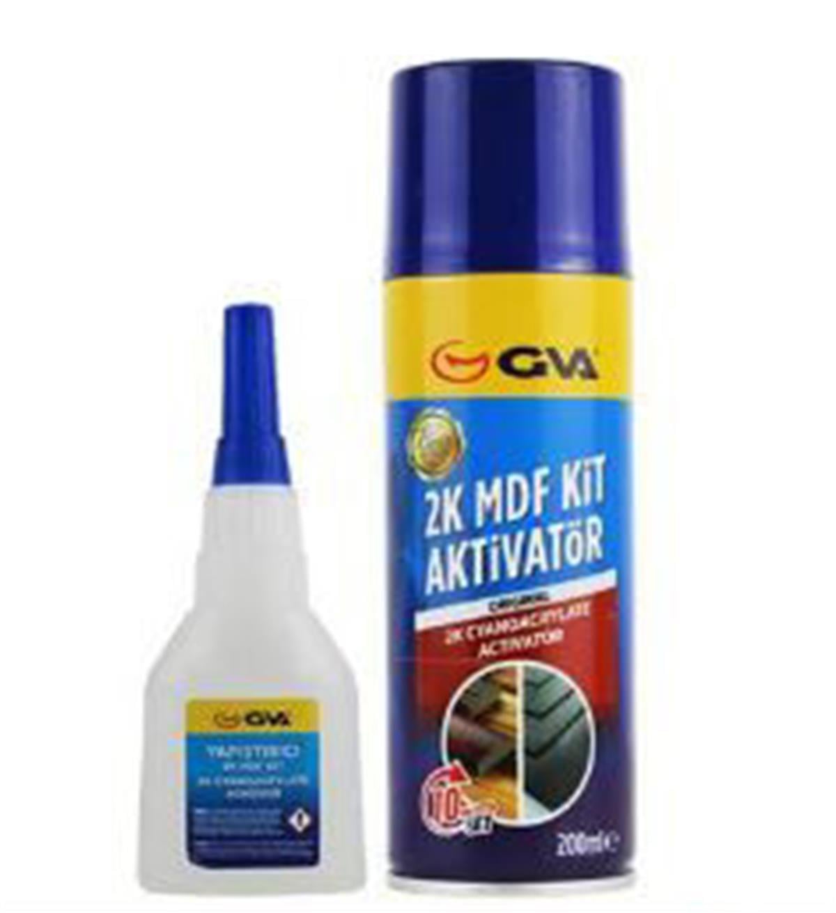 Hızlı Yapıştıriçı Kit Japon Aktivatör 2K Mdf 200 Ml