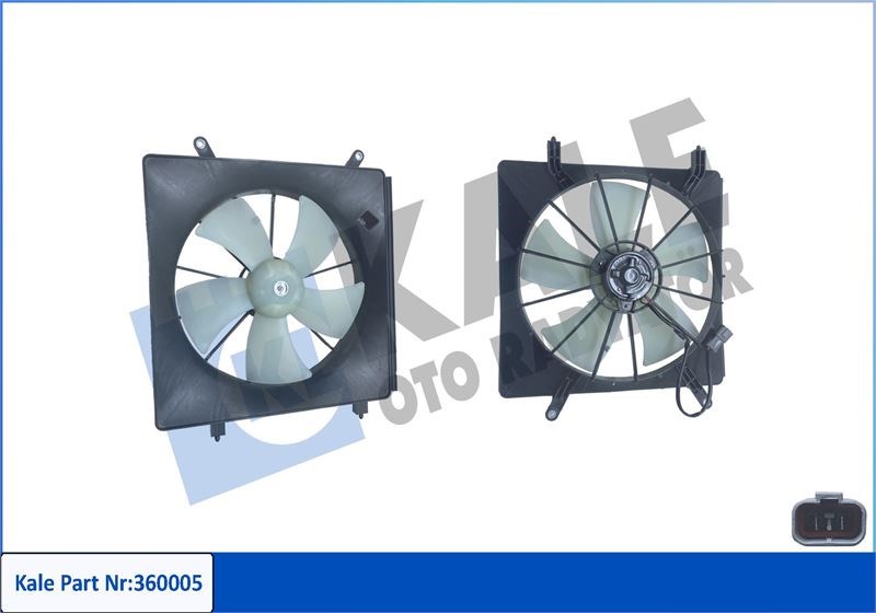 Honda CR-V II III Fan Grubu Klimalı KALE-RADYATOR