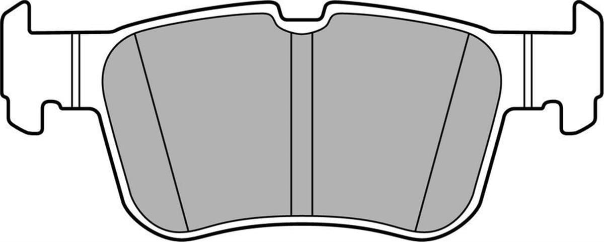 Ford Mondeo V Honda Civic Arka Fren Balatası Delphi