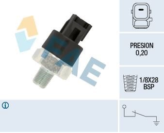 Yağ Basınç Müşürü 0.2 Bar FAE