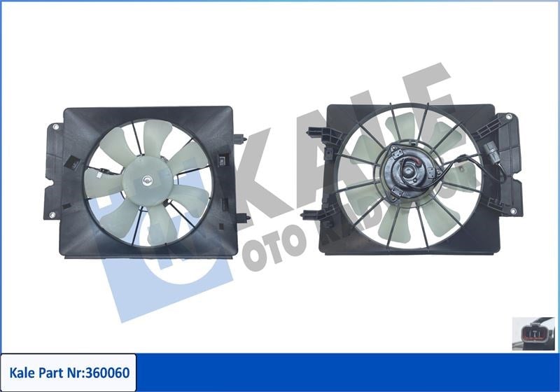Honda CR-V III Fan Grubu KALE-RADYATOR