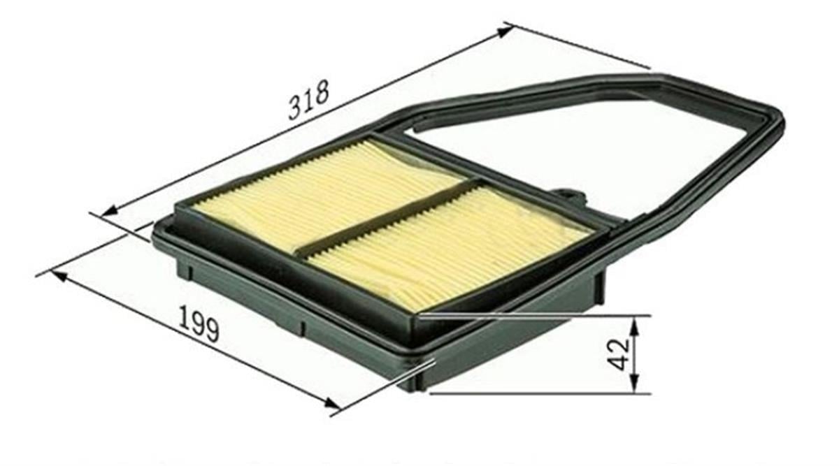 Honda Civic Hb (2001-2006) Hava Filtresi Grat