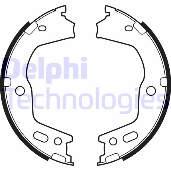 Hyundai Equus Genesis Arka Fren Pabucu DELPHI
