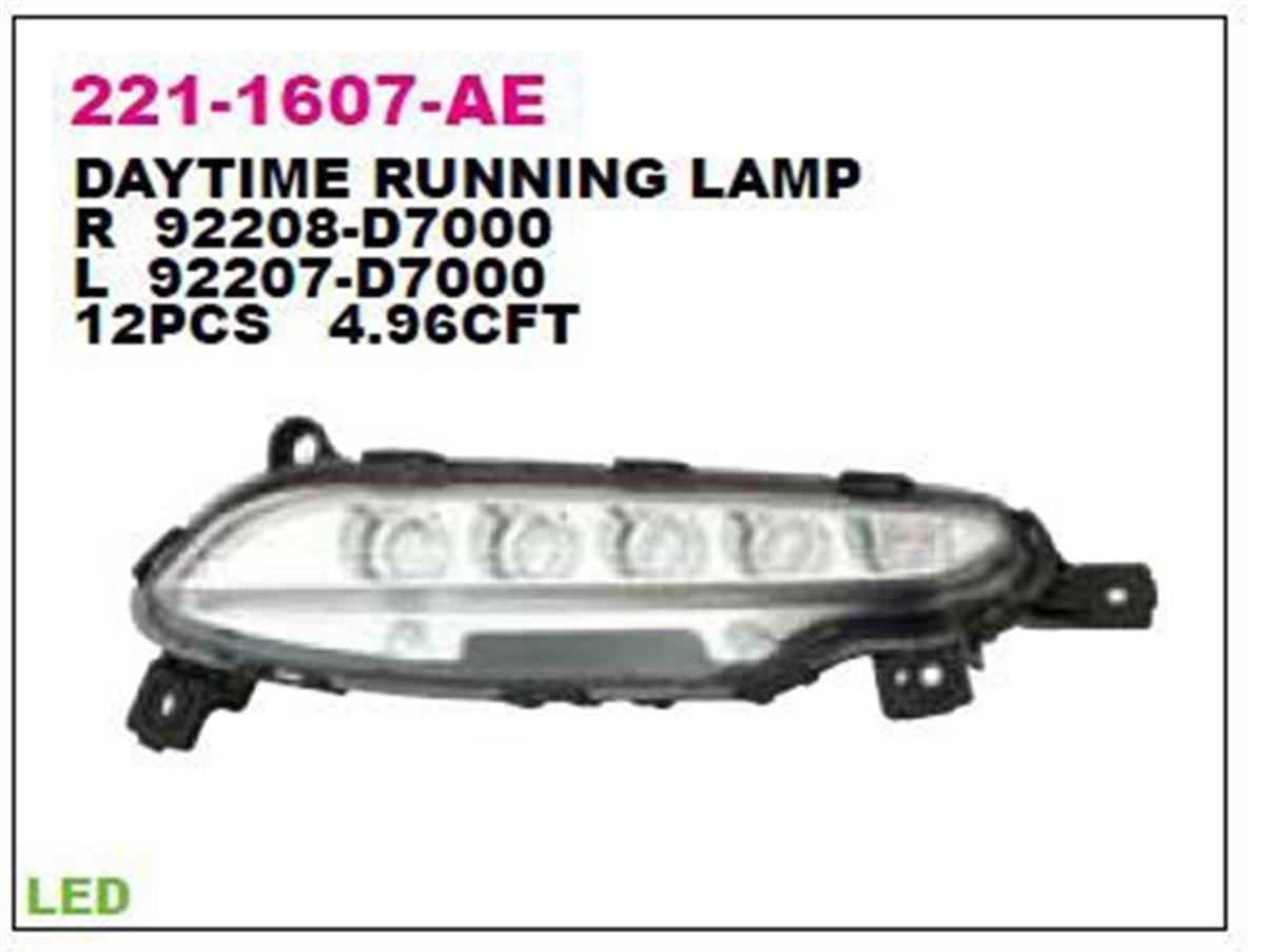 Depo Hyundai Tucson Gündüz Farı (Sağ) (Benzin/Dizel) 2015- 92208D7000