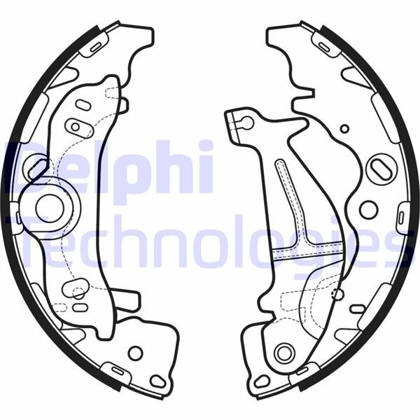 Hyundai H1 Fren Pabucu DELPHI