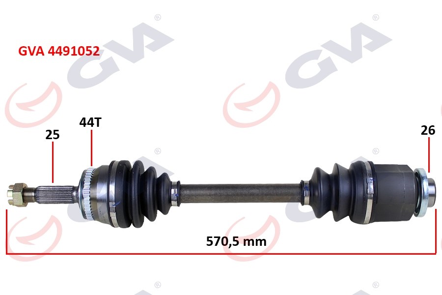 Hyundai Accent Admire Komple Aks Sağ ABSli GVA