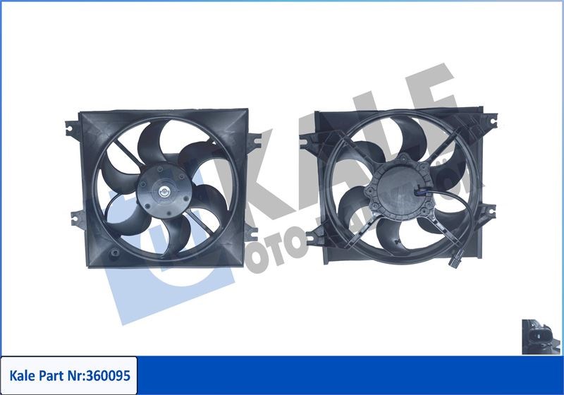 Hyundai Accent II Fan Grubu KALE-RADYATOR