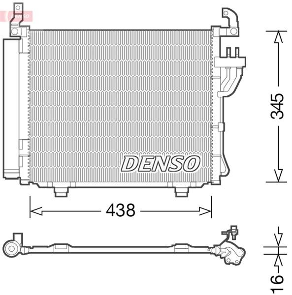 Hyundai i10 I Klima Radyatörü DENSO