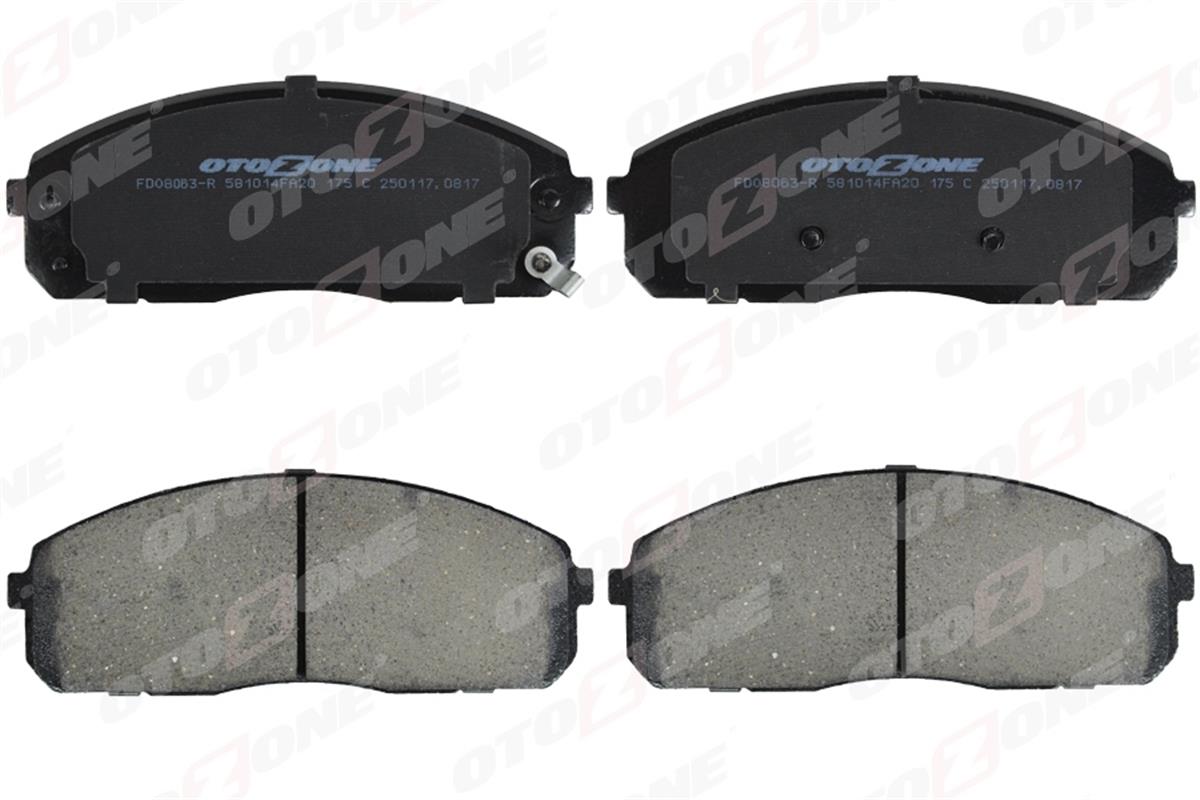 Hyundai H100 Kia K2500 K2900 Ön Fren Balata 581014Fa00-581014Fa10