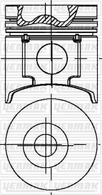 Hyundai Piston Segman STD Q104.000 MM YENMAK